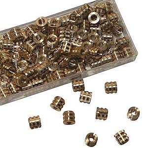 Brass Tapin Inserts 100/Box