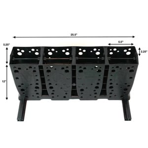 Mohn Wide Rack/4Pr 140mm Wide