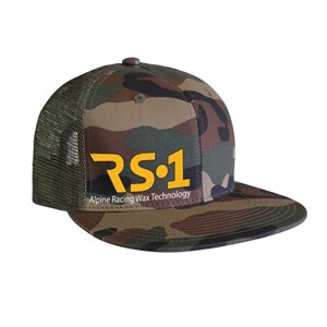 RS1 Camo Flat Bill Hat